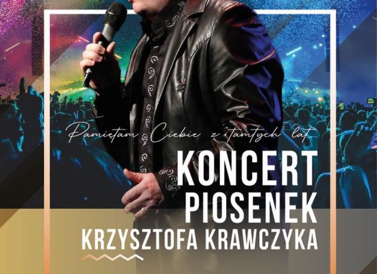 Koncert piosenek Krzysztofa Krawczyka w Grójeckim Ośrodku Kultury