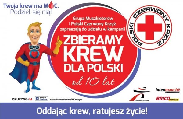 Twoja krew ma moc! Podziel się nią w Grójcu