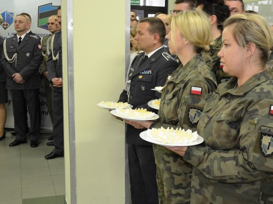 Spotkanie wielkanocne żołnierzy