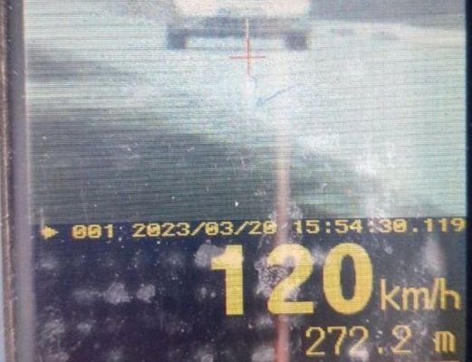 Pędził w terenie zabudowanym z prędkością ponad 120 km/h