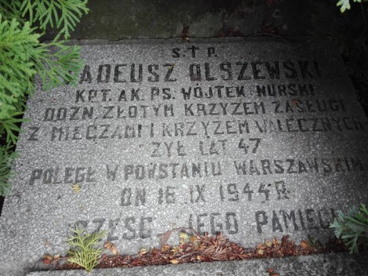 Juliusz Tadeusz Olszewski - 73 rocznica śmierci