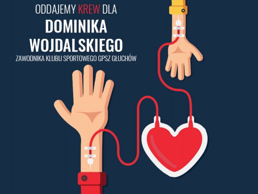 Zbiórka krwi dla Dominika 