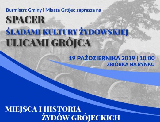 Spacer śladami kultury żydowskiej - 19 października 2019 