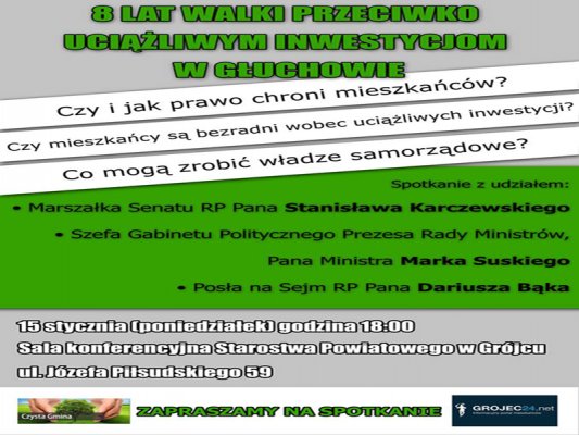 Debata społeczna na temat uciążliwych inwestycji