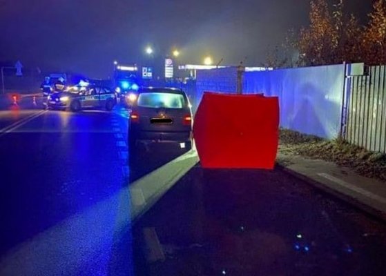 Śmiertelne potrącenie pieszego w miejscowości Jarochy