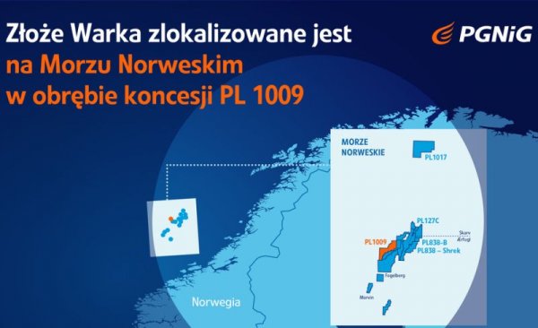 PGNiG odkryło duże złoże gazu Warka