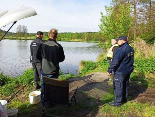 Grójeccy policjanci ramię w ramię ze strażą rybacką