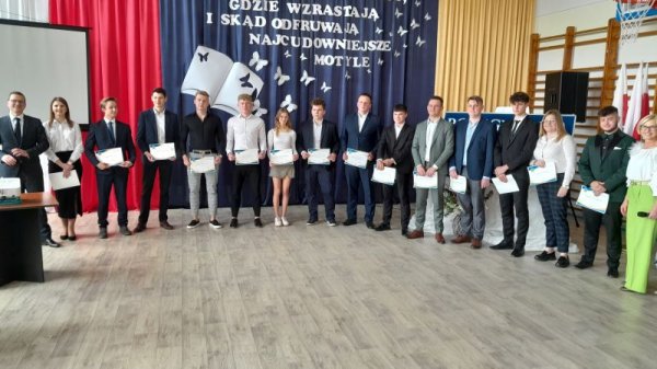 Pożegnanie absolwentów Technikum