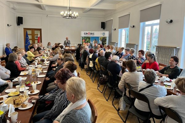 Spotkanie z seniorami w Urzędzie Gminy i Miasta w Grójcu
