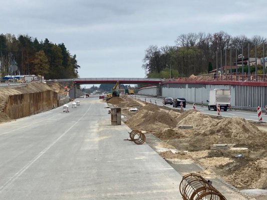 Grójec - Tarczyn: budowa nowej trasy na końcowym etapie