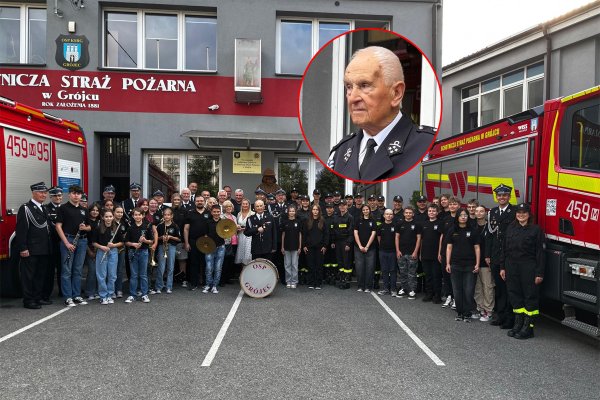Wyjątkowy apel w Ochotniczej Straży Pożarnej w Grójcu! 
