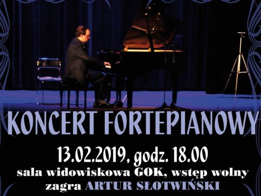 Koncert fortepianowy w Grójeckim Ośrodku Kultury