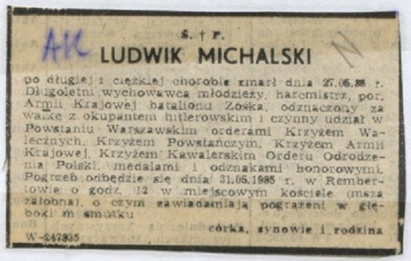 Tablica upamiętni założyciela grójeckich Szarych Szeregów