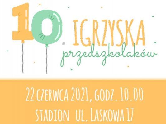 Jubileuszowe Igrzyska Przedszkolaków w Grójcu