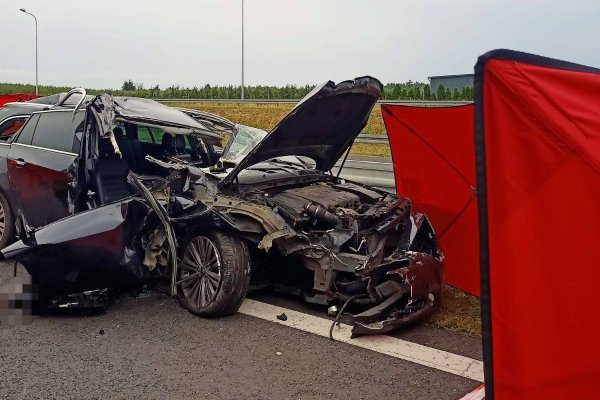 PILNE! Śmiertelny wypadek pod Grójcem. Trasa S7 zablokowana    