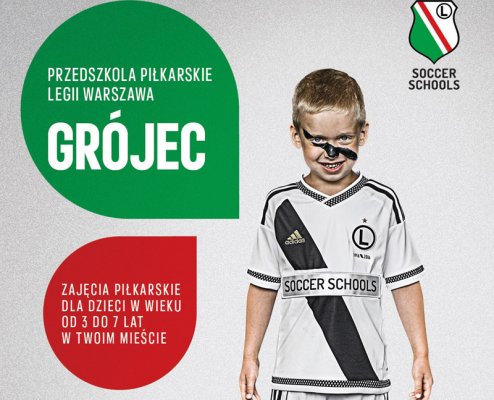 Nabór do grup Przedszkoli Piłkarskich Legii Warszawa