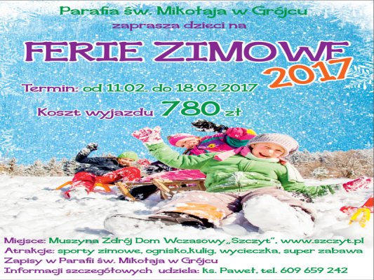 Ferie zimowe w górach 