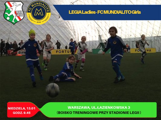 FC Mundialito zagra na Legii
