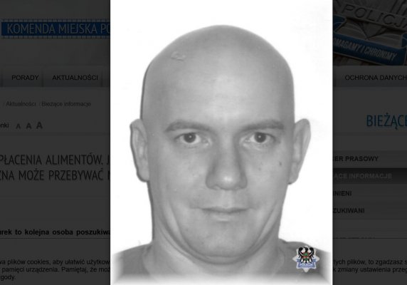Jest poszukiwany listem gończym. Może przebywać na terenie Grójca