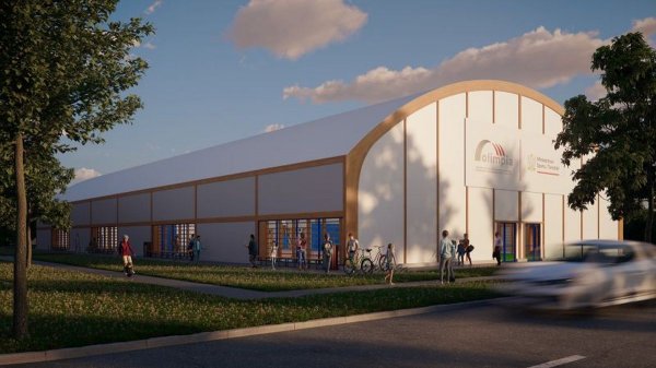Przy Zespole Szkół w Grójcu powstanie nowe zadaszone boisko
