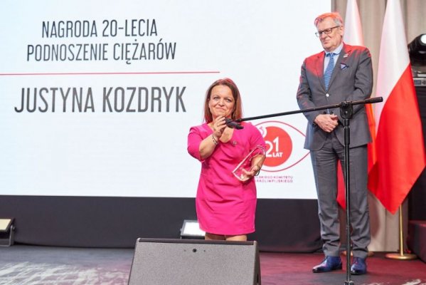 Justyna Kozdryk z nagrodą 20-lecia Polskiego Komitetu Paraolimpijskiego