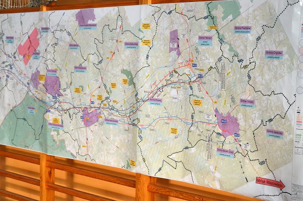 Nowe warianty autostrady A50. Jest stanowczy sprzeciw Rady Powiatu Grójeckiego