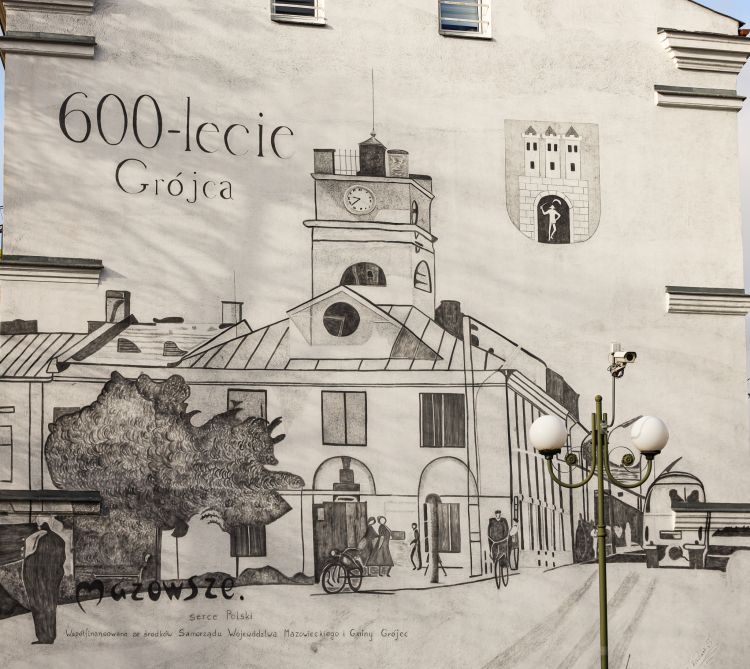 Nowy mural w Grójcu