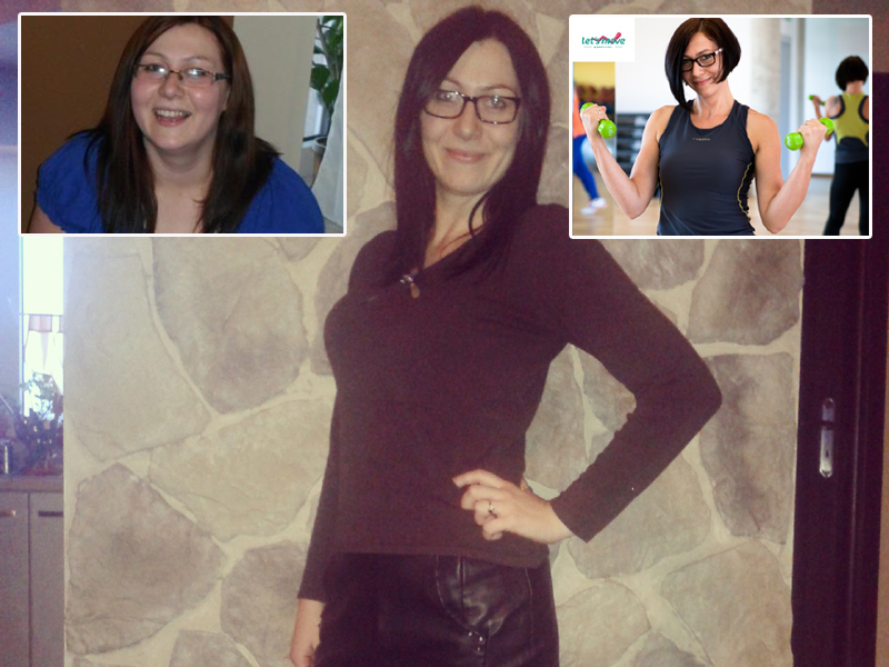 Pani Ania znalazła czas na regularną aktywność fizyczną na siłowni