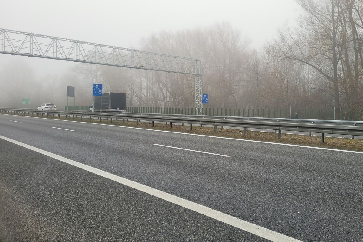 Odcinkowy pomiar prędkości na S7 Kopana – Grójec (fot. Centrum Automatycznego Nadzoru nad Ruchem Drogowym)