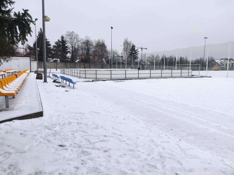 Lodowisko na stadionie przy ul. Laskowej