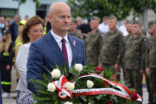 1 sierpnia na Placu Wolności