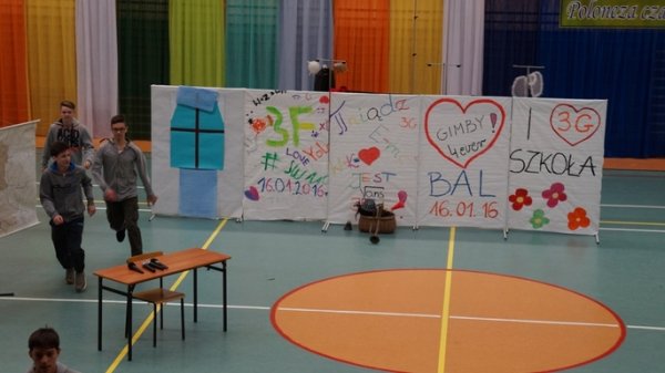 Bal gimnazjalny w Grójcu 2016