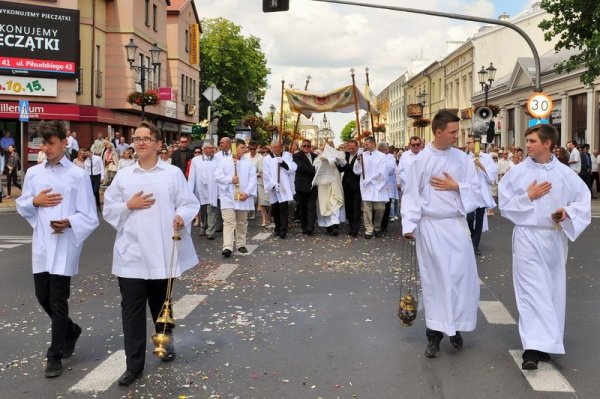 Boże Ciało w Grójcu 2017