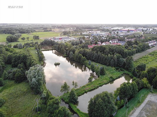 Grójec w oku drona