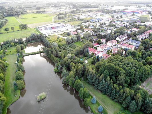 Grójec w oku drona