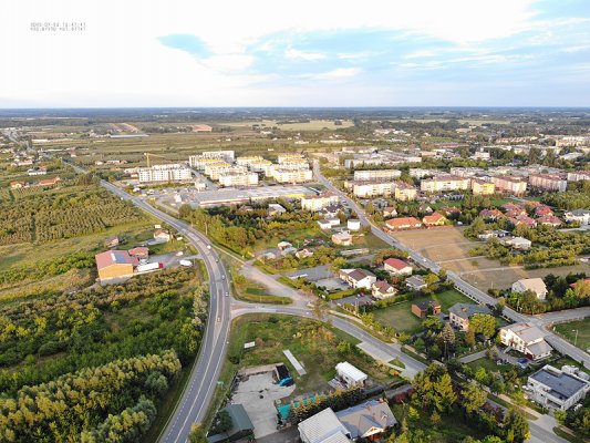 Grójec w oku drona