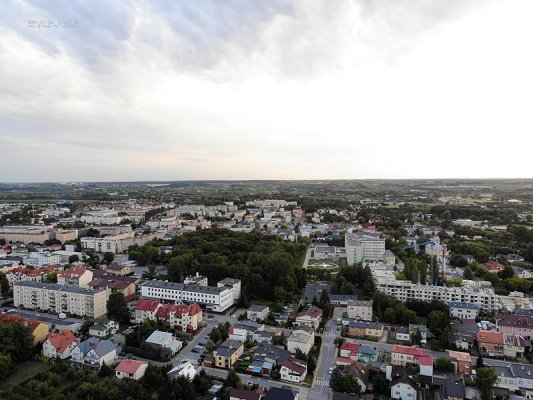 Grójec w oku drona