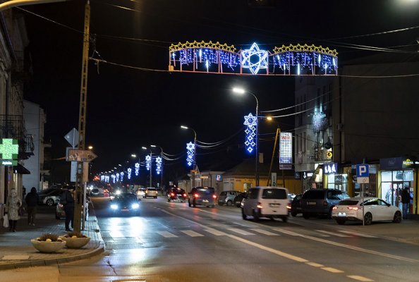 Świąteczne iluminacje w Grójcu 2021