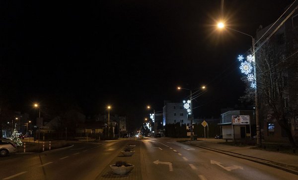 Świąteczne iluminacje w Grójcu 2021