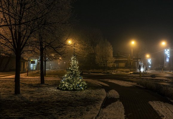 Świąteczne iluminacje w Grójcu 2021