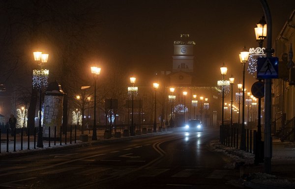 Świąteczne iluminacje w Grójcu 2021
