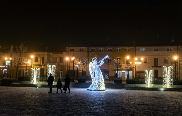 Świąteczne iluminacje w Grójcu 2021