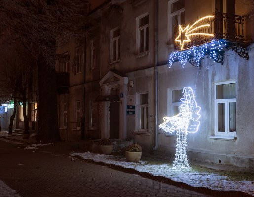 Świąteczne iluminacje w Grójcu 2021