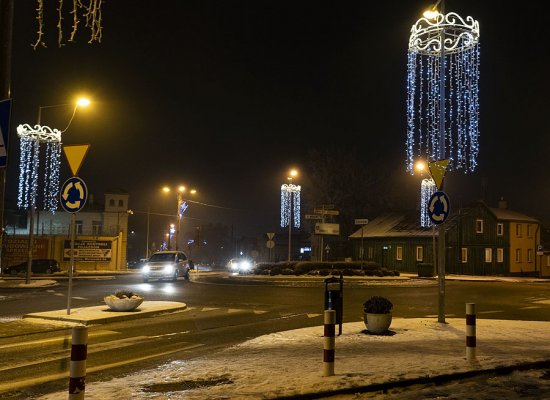 Świąteczne iluminacje w Grójcu 2021