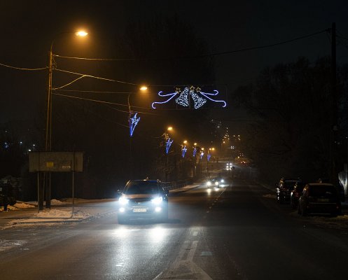 Świąteczne iluminacje w Grójcu 2021