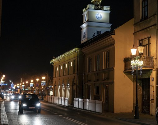 Świąteczne iluminacje w Grójcu 2021