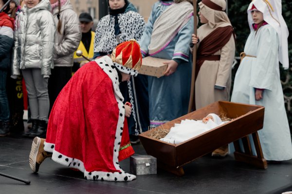 Orszak Trzech Króli przeszedł ulicami Grójca