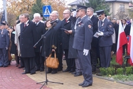 Uroczystość odsłonięcia tablicy Rondo Ryszarda Pietrasa