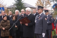 Uroczystość odsłonięcia tablicy Rondo Ryszarda Pietrasa