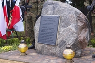 Uroczystość odsłonięcia tablicy Rondo Ryszarda Pietrasa